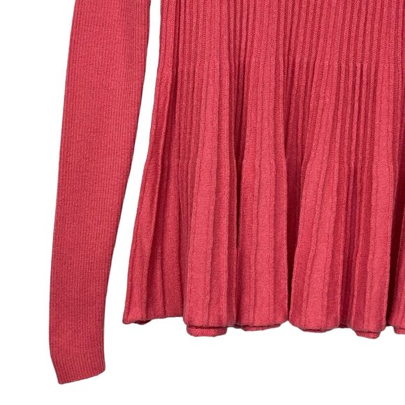 Sundance Pullover Sweater Women Size PXS Pink Long Sleeve Knit - Picture 4 of 10